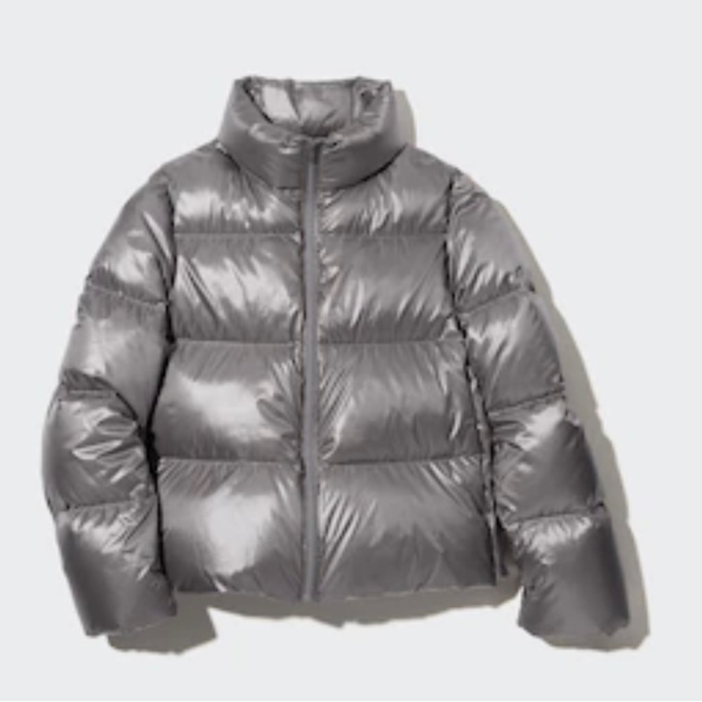UNIQLO WOMEN'S ULTRA LIGHT DOWN SHINY PUFFER JACKET SIZE M